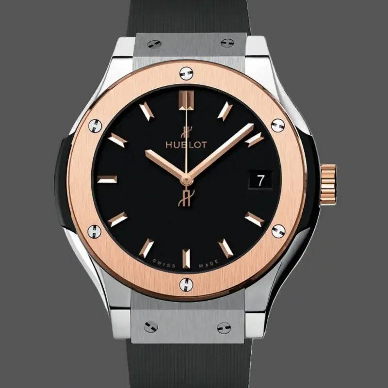 Hublot Classic Fusion 542.NO.1181.RX Replica - Cadran Noir Bracelet Caoutchouc