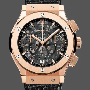 Hublot Classic Fusion Aerofusion Chronograph 525.OX.0180.LR Replica - Bracelet Cuir