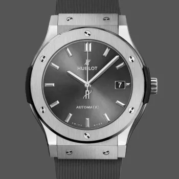 Hublot Classic Fusion Racing Grey 511.NX.7071.LR Replica - Cadran Gris Bracelet Caoutchouc