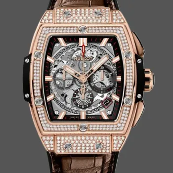 Hublot Spirit of Big Bang 641.OX.0183.LR.1704 Replica - Bracelet Cuir Or Rose