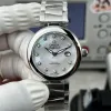 Omega Ladymatic Unisexe 425.30.34.20.55.002 Replica - Cadran Nacre Acier Inoxydable