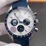 Omega Speedmaster Silver Award Snoopy 310.32.42.50.02.001 Replica - Cadran Argent Lunette Tachymetre