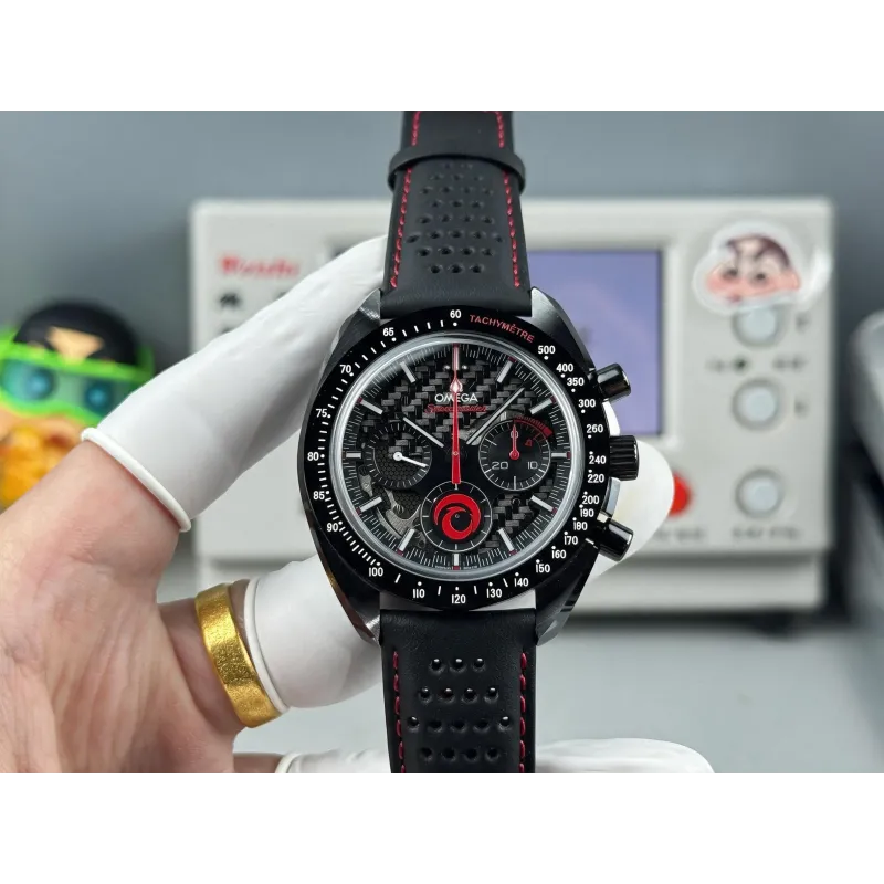Omega Speedmaster Dark Side of the Moon – Team Alinghi 311.92.44.30.01.002 Replica - Lunette Tachymetre