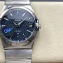 Omega Constellation 123.10.38.21.03.001 Replica - Cadran Bleu Acier Inoxydable