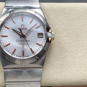 Omega Constellation 123.20.38.21.02.004 Replica - Cadran Argent Acier Inoxydable