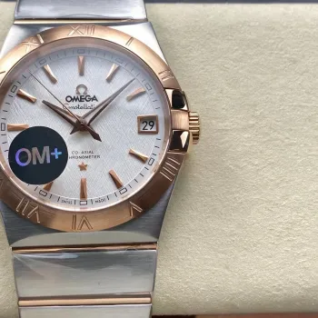 Omega Constellation 123.20.38.21.02.007 Replica - Cadran Argent Acier Inoxydable