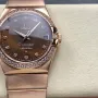 Omega Constellation 123.55.38.21.63.001 Replica - Cadran Marron Bicolore