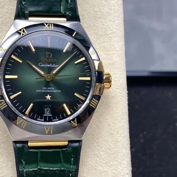 Omega Constellation 131.23.41.21.10.001 Replica - Cadran Vert Acier Inoxydable