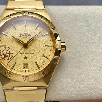 Omega Constellation 131.50.41.21.99.001 Replica - Cadran Champagne Or Jaune