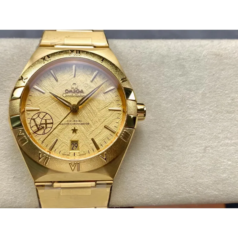 Omega Constellation 131.50.41.21.99.001 Replica - Cadran Champagne Or Jaune