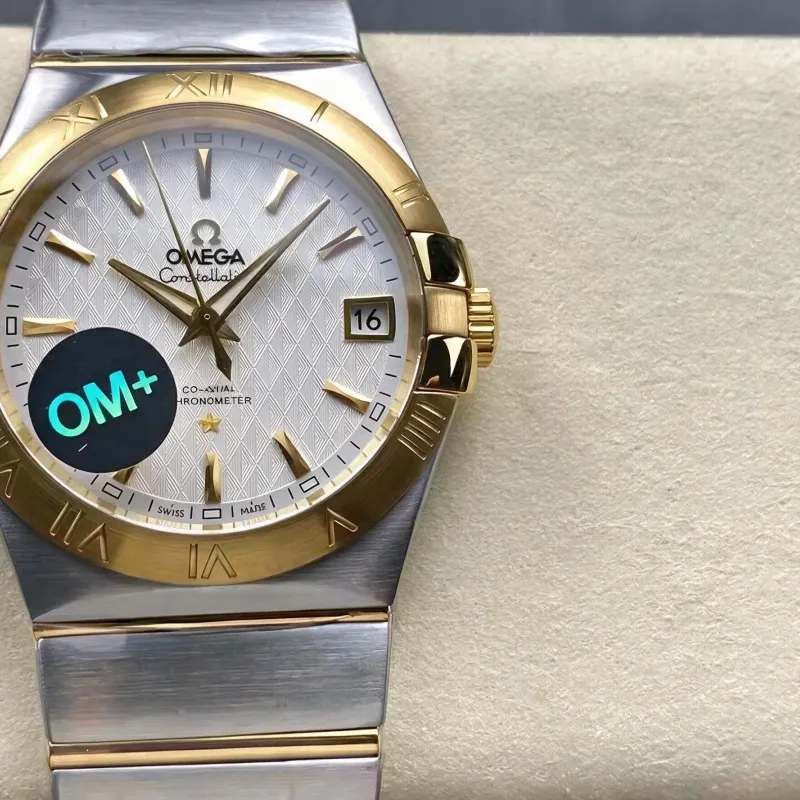 Omega Constellation 123.20.38.21.02.009 Replica - Cadran Argent Acier Inoxydable