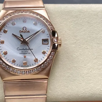 Omega Constellation 123.55.38.21.52.001 Replica - Cadran Argent Bicolore