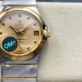 Omega Constellation 123.20.38.21.58.001 Replica - Cadran Champagne Acier Inoxydable