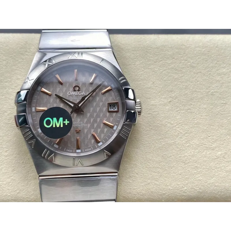 Omega Constellation 123.10.38.21.06.002 Replica - Cadran Gris Acier Inoxydable
