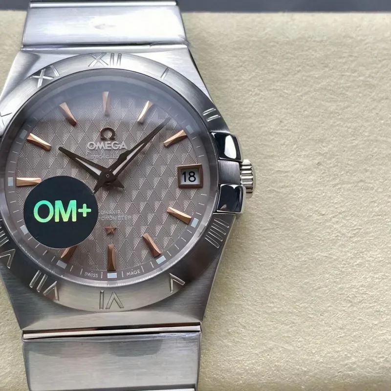 Omega Constellation 123.10.38.21.06.002 Replica - Cadran Gris Acier Inoxydable