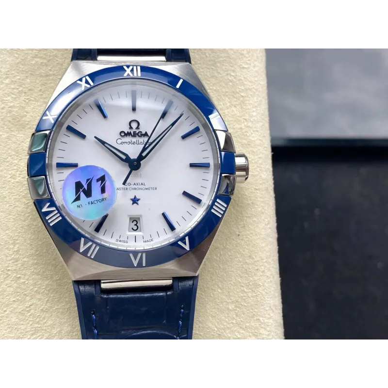 Omega Constellation 131.33.41.21.04.001 Replica - Cadran Blanc Acier Inoxydable