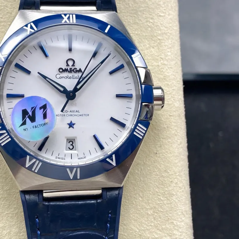 Omega Constellation 131.33.41.21.04.001 Replica - Cadran Blanc Acier Inoxydable