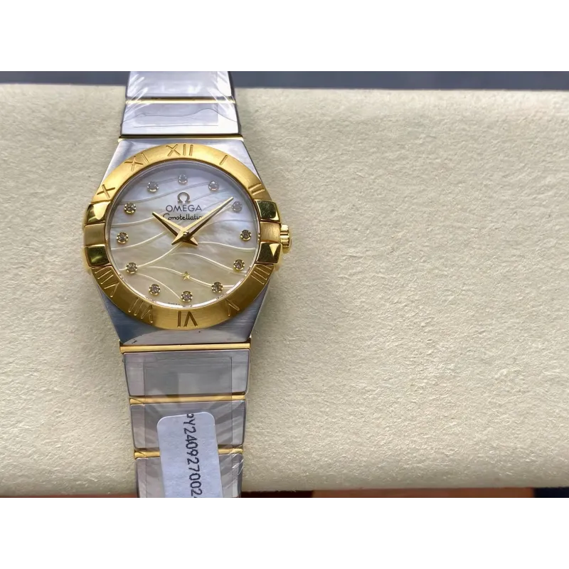 Omega Constellation Unisexe 123.20.27.60.55.005 Replica - Cadran Nacre Acier Inoxydable