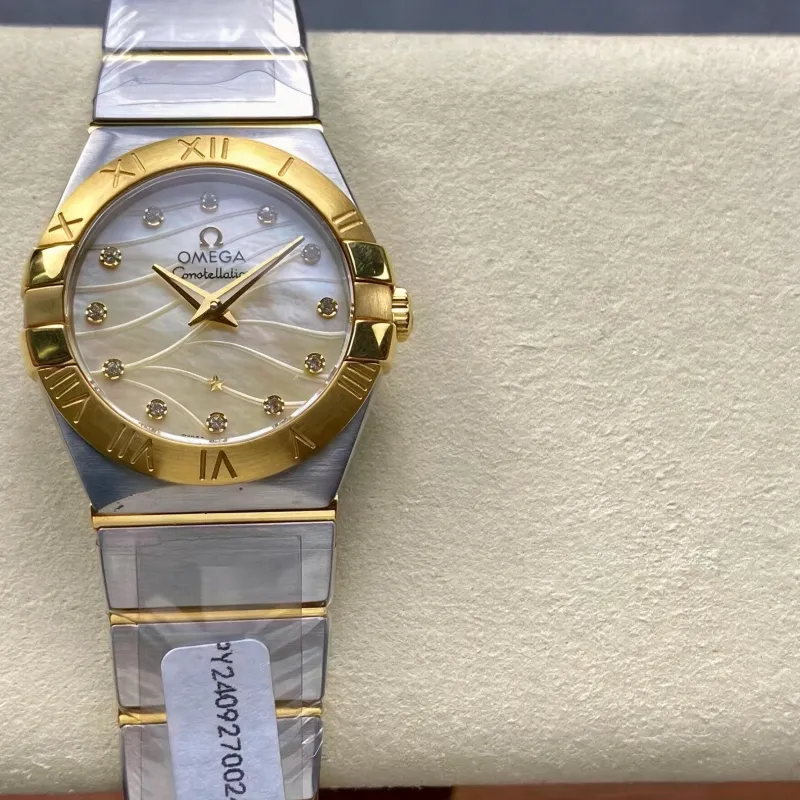 Omega Constellation Unisexe 123.20.27.60.55.005 Replica - Cadran Nacre Acier Inoxydable