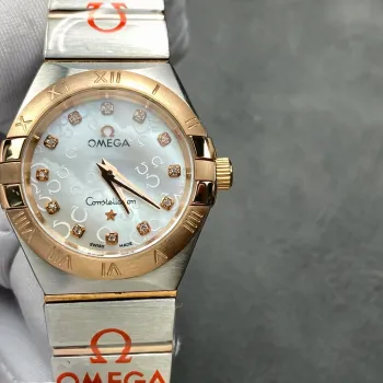 Omega Constellation Unisexe 123.25.27.60.55.009 Replica - Cadran Nacre Acier Inoxydable