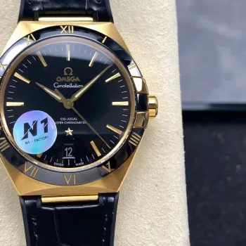 Omega Constellation 131.63.41.21.01.001 Replica - Cadran Noir Bicolore
