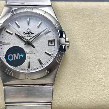 Omega Constellation 123.10.38.21.02.004 Replica - Cadran Argent Acier Inoxydable