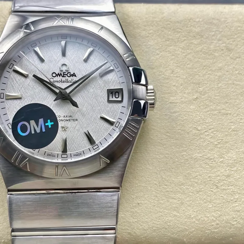 Omega Constellation 123.10.38.21.02.004 Replica - Cadran Argent Acier Inoxydable
