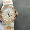 Omega Constellation Unisexe 123.25.27.20.55.005 Replica - Cadran Nacre Acier Inoxydable