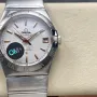 Omega Constellation 123.10.38.21.02.002 Replica - Cadran Argent Acier Inoxydable