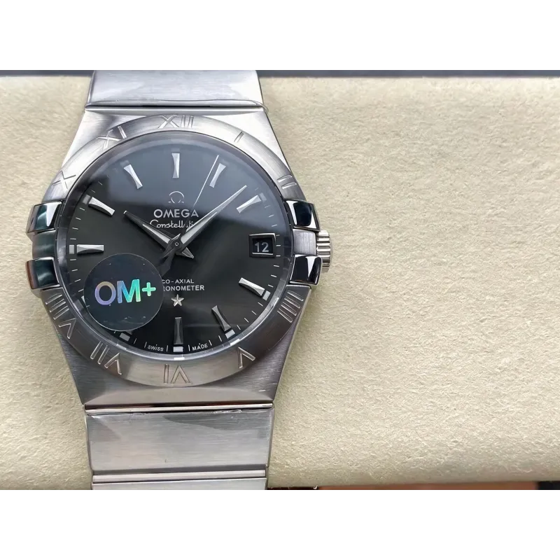 Omega Constellation 123.10.38.21.06.001 Replica - Cadran Gris Acier Inoxydable