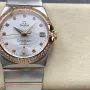 Omega Constellation 123.25.38.21.52.001 Replica - Cadran Argent Acier Inoxydable
