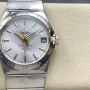 Omega Constellation 123.20.38.21.02.005 Replica - Cadran Argent Acier Inoxydable