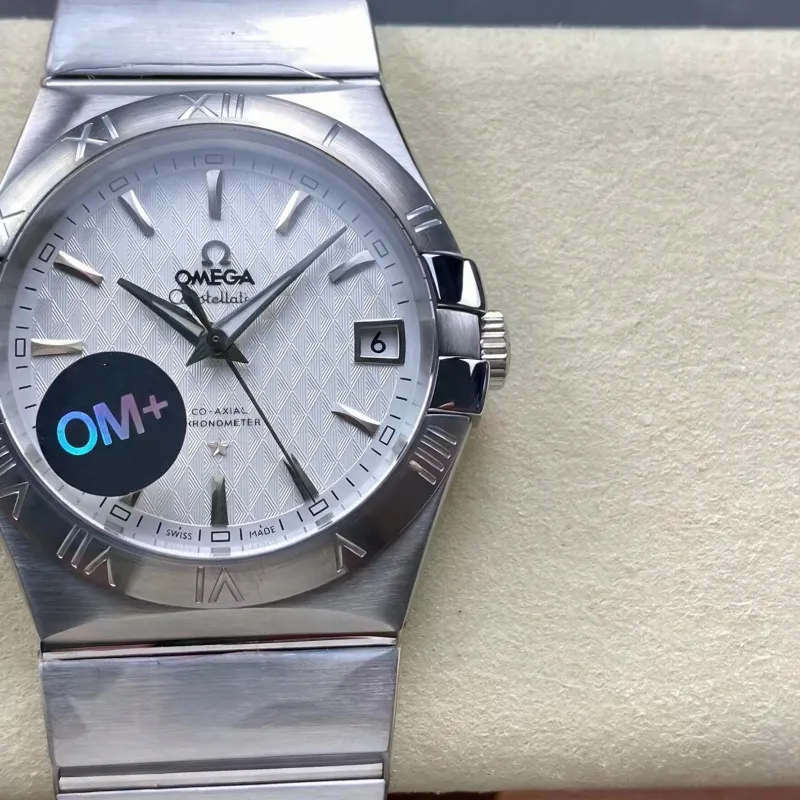 Omega Constellation 123.10.38.21.02.003 Replica - Cadran Argent Acier Inoxydable