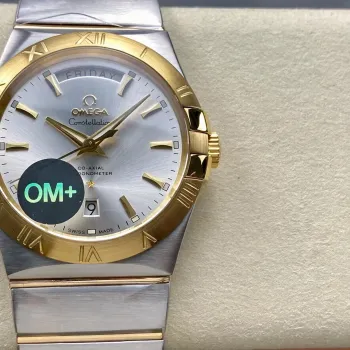 Omega Constellation 123.20.38.22.02.002 Replica - Cadran Argent Acier Inoxydable