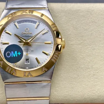 Omega Constellation 123.25.38.22.02.002 Replica - Cadran Argent Acier Inoxydable