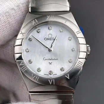 Omega Constellation Unisexe 131.10.28.60.55.001 Replica - Cadran Nacre Lunette Cannelee
