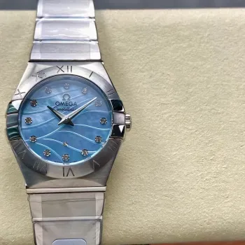 Omega Constellation Unisexe 123.10.27.60.57.001 Replica - Cadran Nacre Acier Inoxydable
