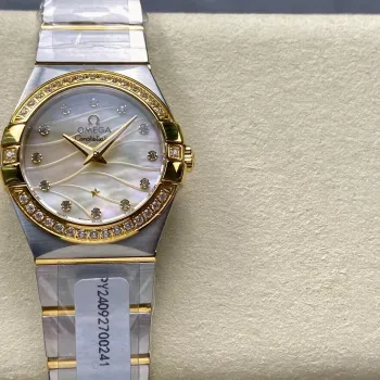 Omega Constellation Unisexe 123.20.27.60.55.005 Replica - Cadran Nacre Acier Inoxydable