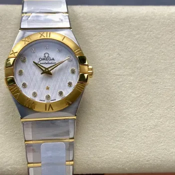 Omega Constellation Unisexe 123.20.27.60.52.001 Replica - Cadran Argent Acier Inoxydable