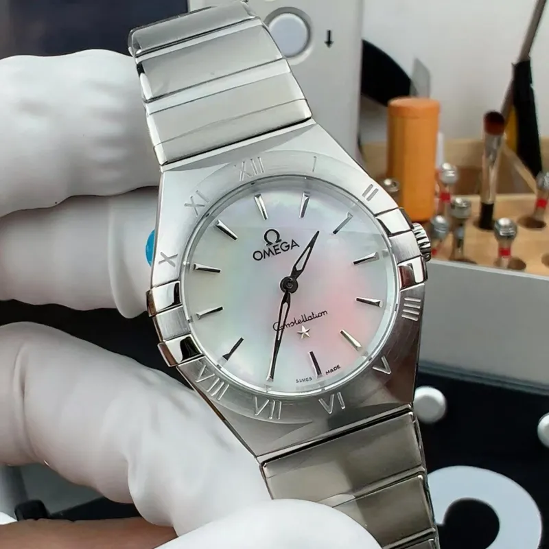 Omega Constellation Unisexe 131.10.25.60.05.001 Replica - Cadran Nacre Acier Inoxydable