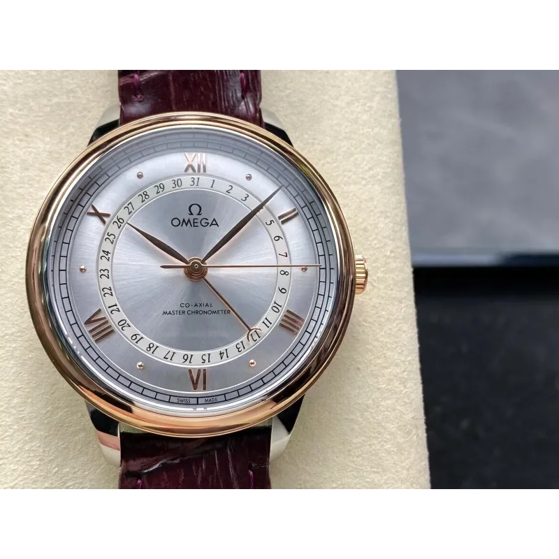 Omega De Ville 434.23.42.22.02.001 Replica - Cadran Argent Acier Inoxydable