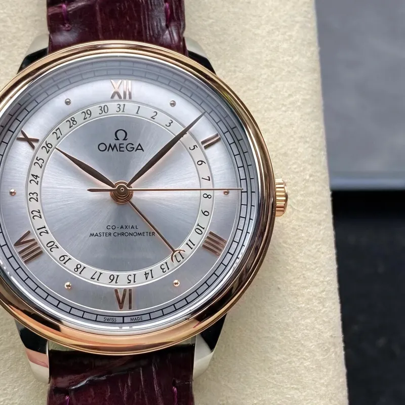 Omega De Ville 434.23.42.22.02.001 Replica - Cadran Argent Acier Inoxydable