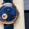 Omega De Ville 434.53.41.20.03.001 Replica - Cadran Bleu Bicolore
