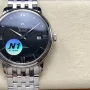 Omega De Ville 424.10.40.20.01.001 Replica - Cadran Noir Acier Inoxydable