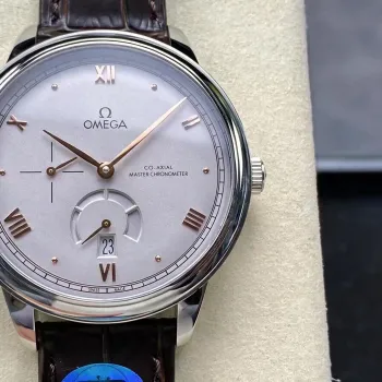 Omega De Ville 434.13.41.21.06.001 Replica - Cadran Argent Acier Inoxydable