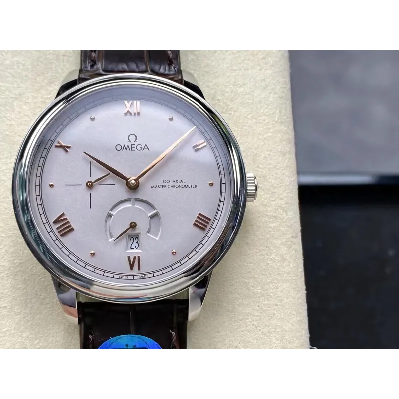 Omega De Ville 434.13.41.21.06.001 Replica - Cadran Argent Acier Inoxydable