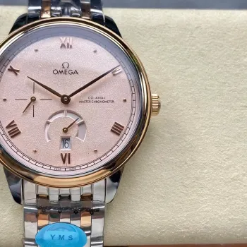 Omega De Ville 434.20.41.21.09.001 Replica - Linen Acier Inoxydable