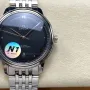 Omega De Ville 434.10.40.20.01.001 Replica - Cadran Noir Acier Inoxydable