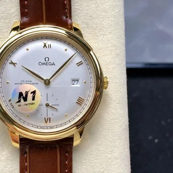 Omega De Ville 434.53.41.20.02.001 Replica - Cadran Argent Bicolore