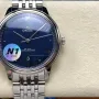 Omega De Ville 434.10.40.20.03.001 Replica - Cadran Bleu Acier Inoxydable